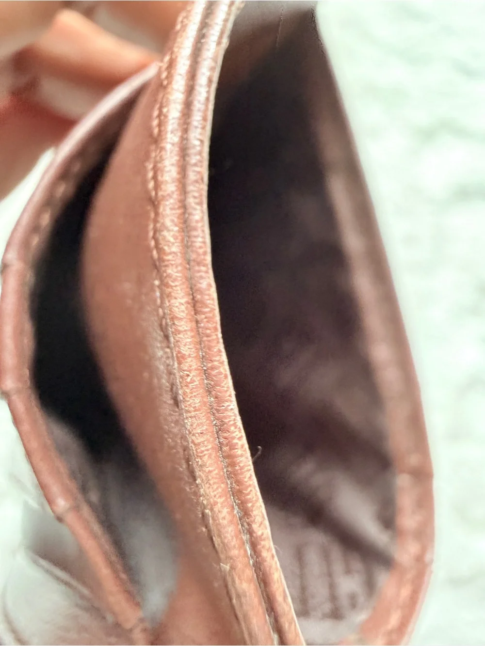 🇮🇹 Vintage Gianfranco Ferré Brown Leather Card Holder and Wallet.